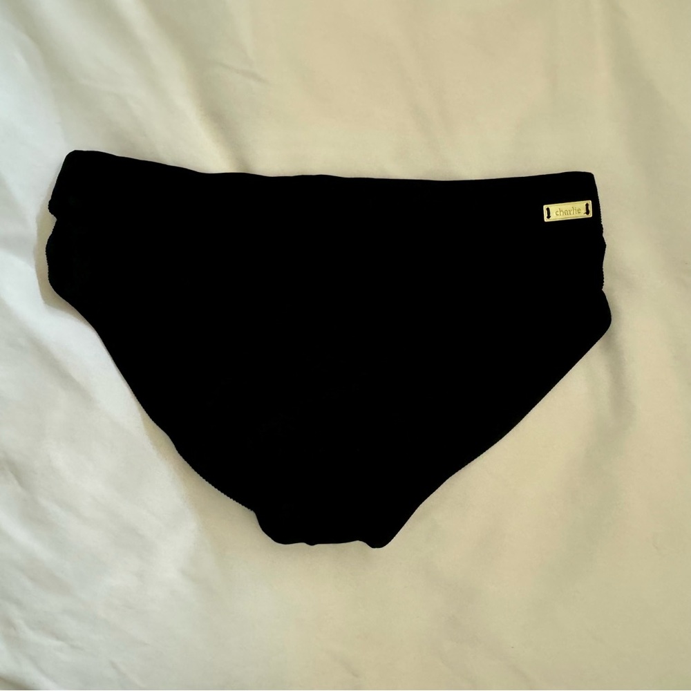 2024 Charlie Black Ribbed Brief